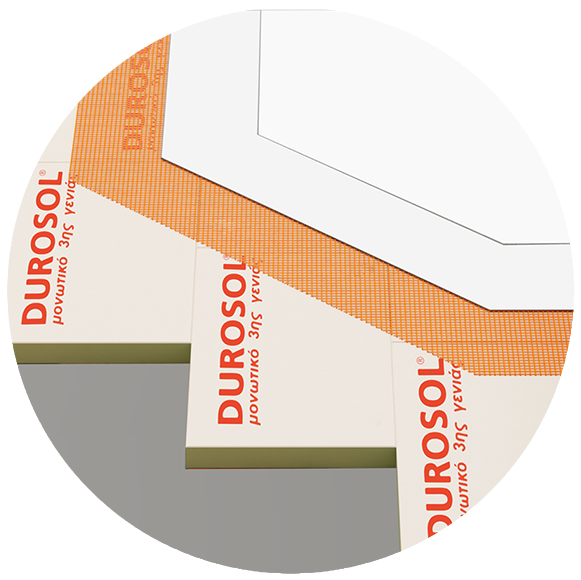  Το πιο ελαφρύ σύστημα μόνωσης ταράτσας. Το Durosol LightRoof είναι ιδανικό για ταράτσες που δεν χρησιμοποιούνται συχνά και δεν αντέχουν μεγάλο βάρος. Έρχεται με 10 έτη εγγύησης και είναι ιδανικό για παλιές κατασκευές.